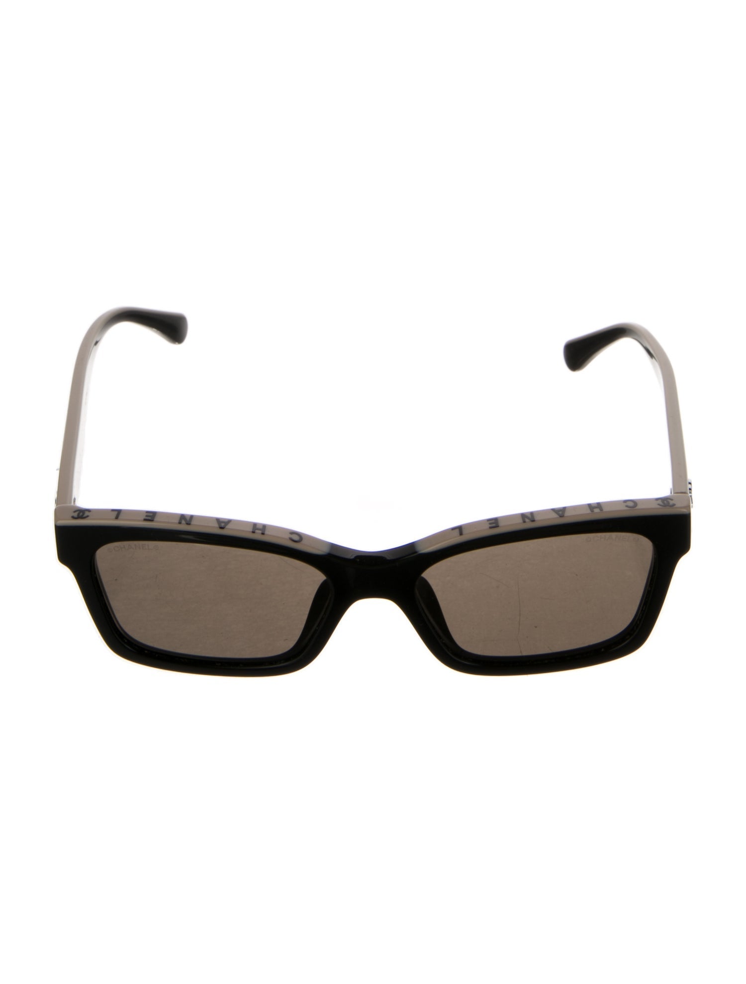 Chanel Interlocking CC Logo Wayfarer Sunglasses