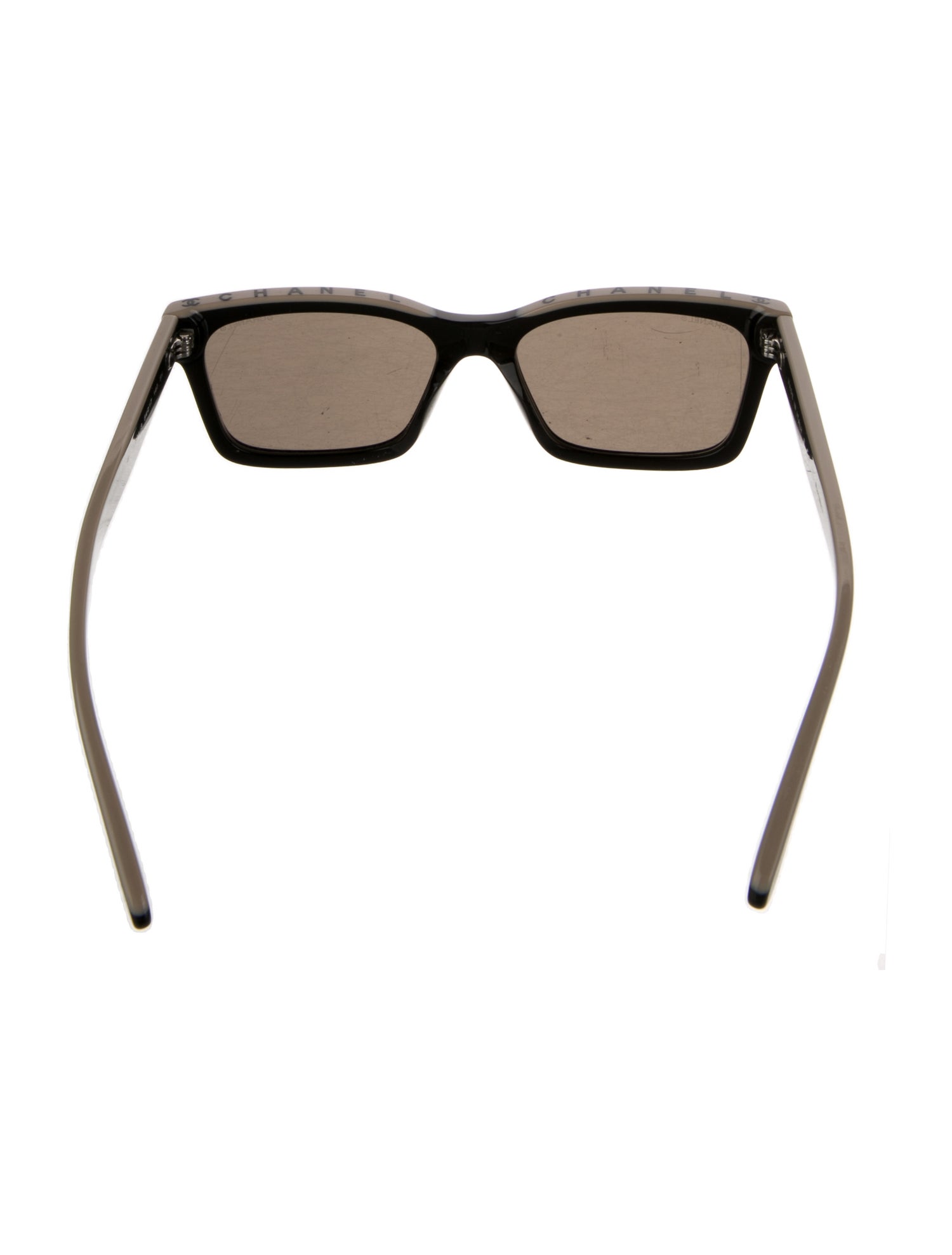 Chanel Interlocking CC Logo Wayfarer Sunglasses