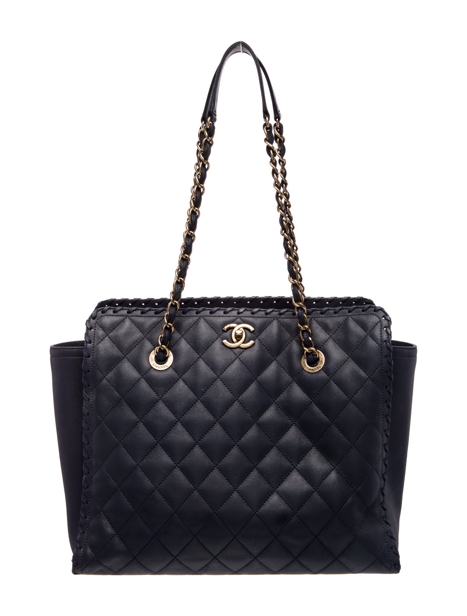 Chanel Happy Stitch Shopping Tote