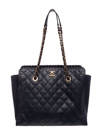 Chanel Happy Stitch Shopping Tote