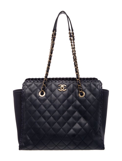 Chanel Happy Stitch Shopping Tote