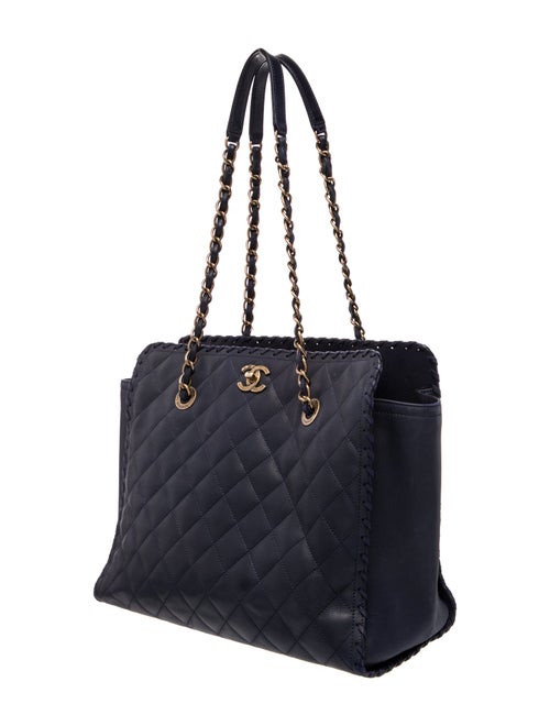 Chanel Happy Stitch Shopping Tote