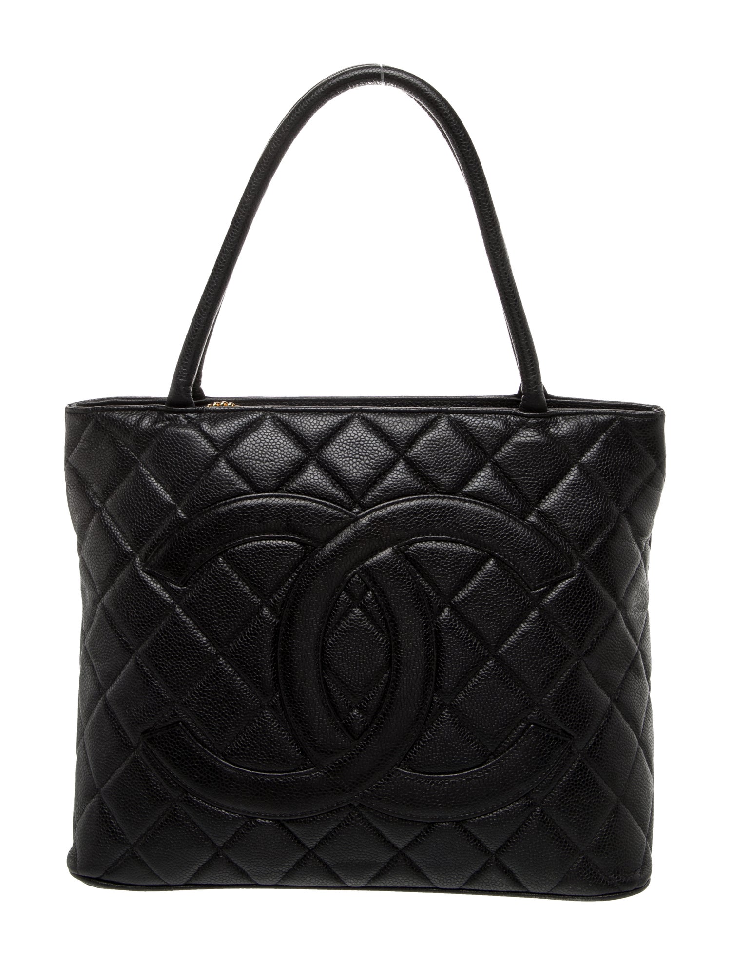 Chanel Caviar Medallion Tote
