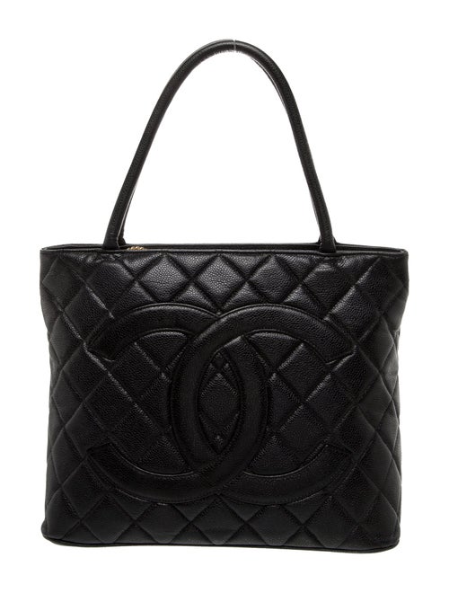 Chanel Caviar Medallion Tote