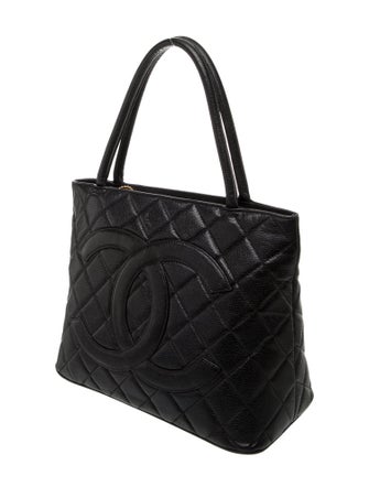 Chanel Caviar Medallion Tote