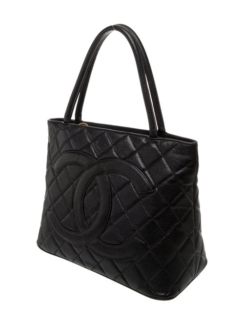 Chanel Caviar Medallion Tote