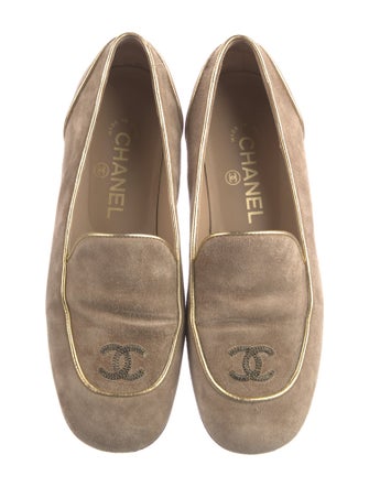Chanel 2017 Interlocking CC Logo Flats