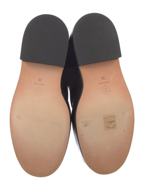 Chanel Interlocking CC Logo Leather Combat Boots