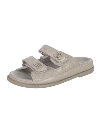 Chanel 2024 Interlocking CC Logo Slides