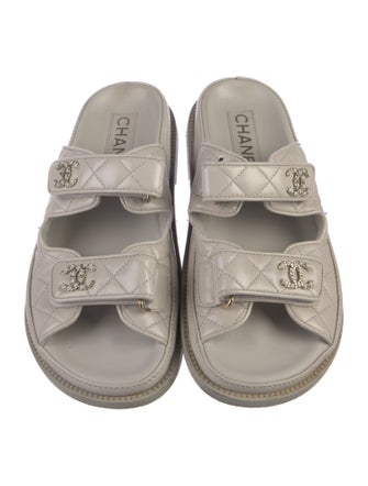 Chanel 2024 Interlocking CC Logo Slides