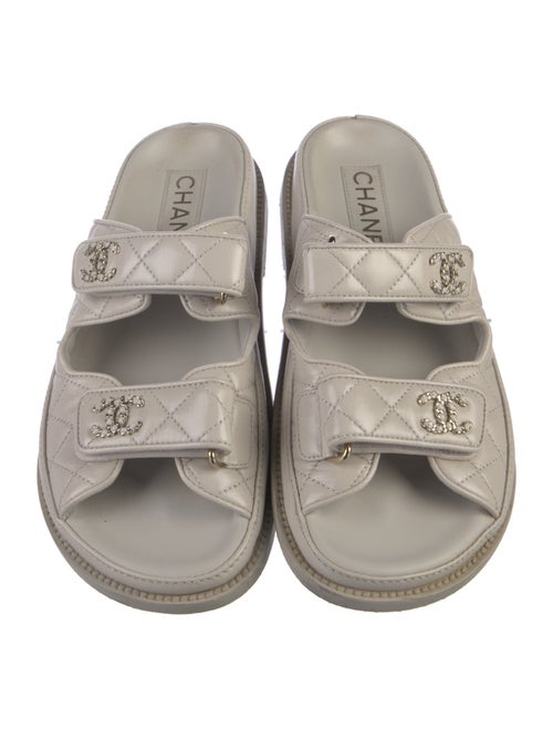 Chanel 2024 Interlocking CC Logo Slides