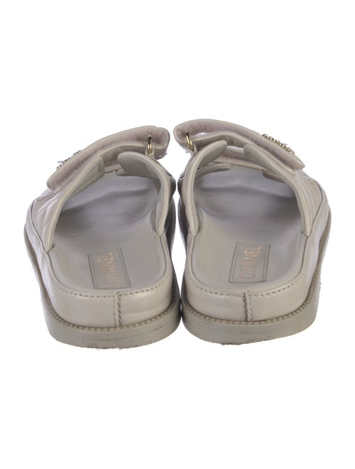 Chanel 2024 Interlocking CC Logo Slides