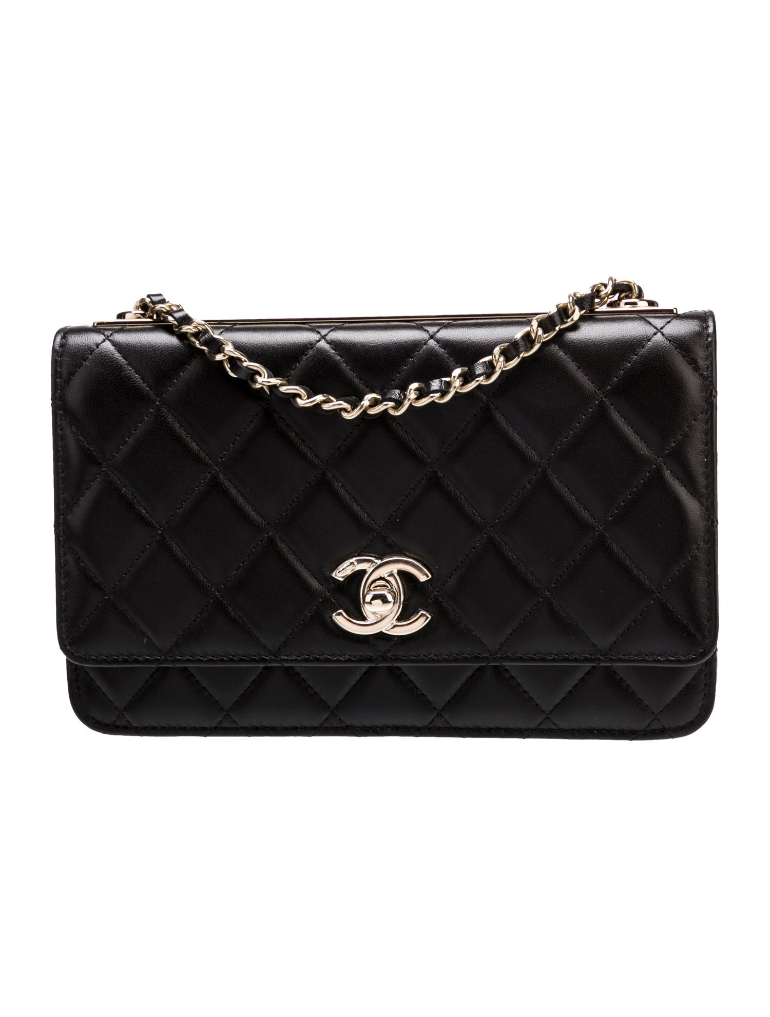 Chanel 2021 Trendy CC Wallet on Chain