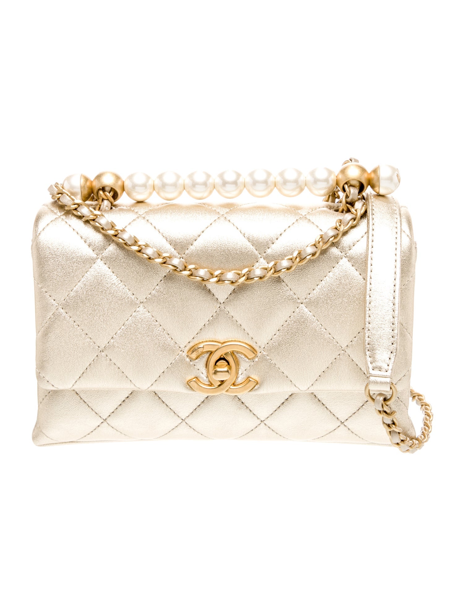 Chanel Paris-Manchester Pearl Mini Flap Bag