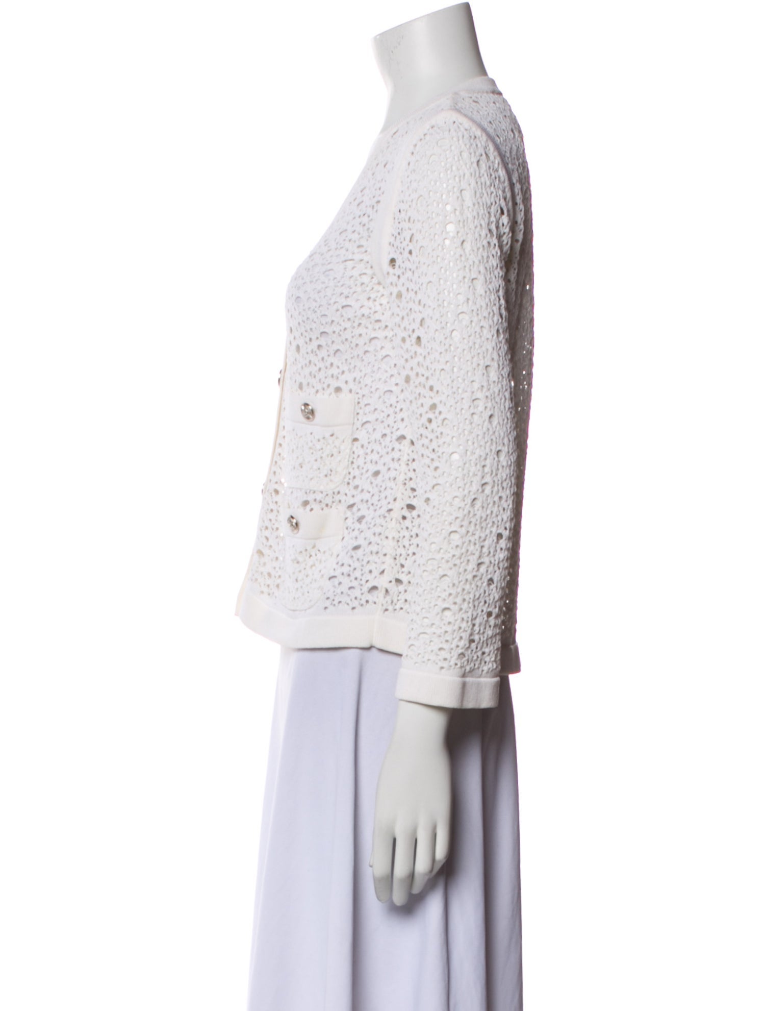 Chanel 2012 V-Neck Sweater