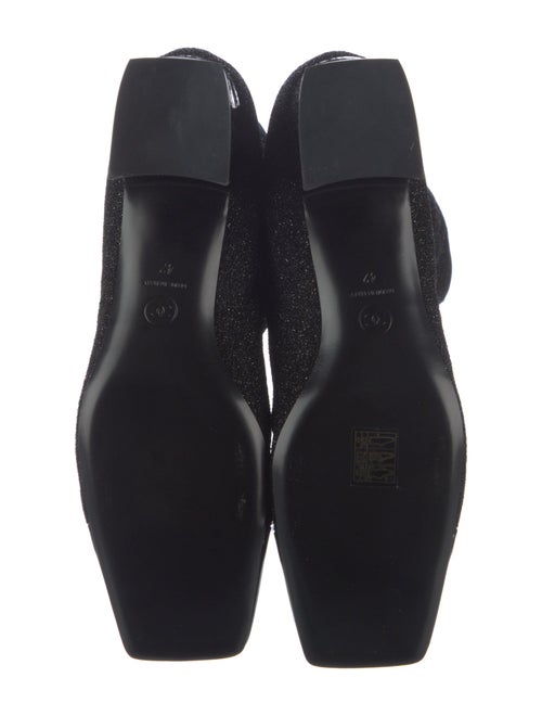 Chanel Interlocking CC Logo Glitter Riding Boots