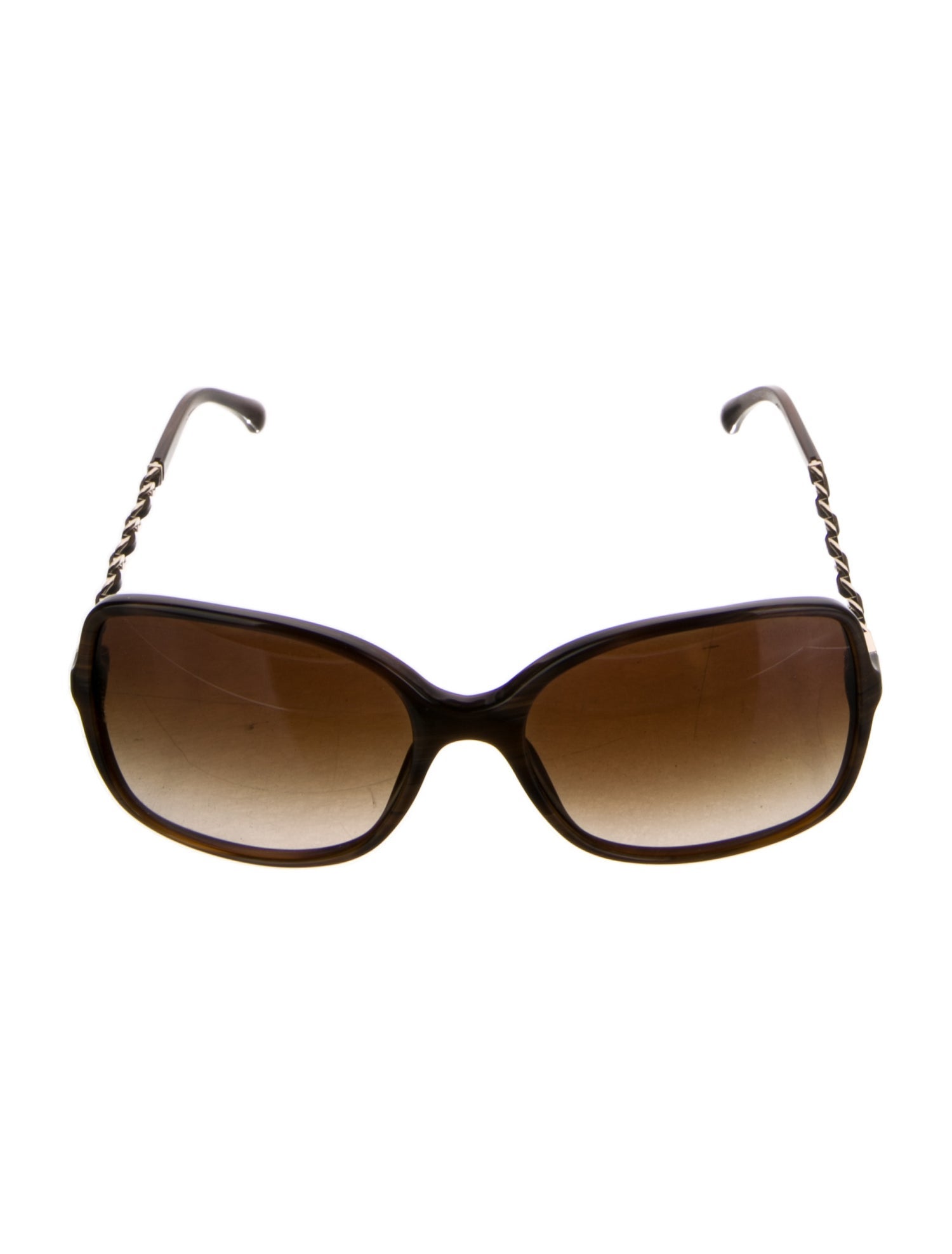 Chanel Interlocking CC Logo Oversize Sunglasses