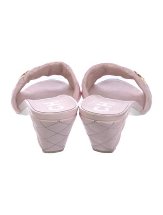 Chanel 2022 Interlocking CC Logo Slides