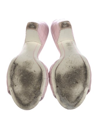 Chanel 2022 Interlocking CC Logo Slides