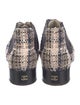 Chanel 2019 Interlocking CC Logo Lace-Up Boots