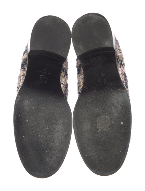 Chanel 2019 Interlocking CC Logo Lace-Up Boots