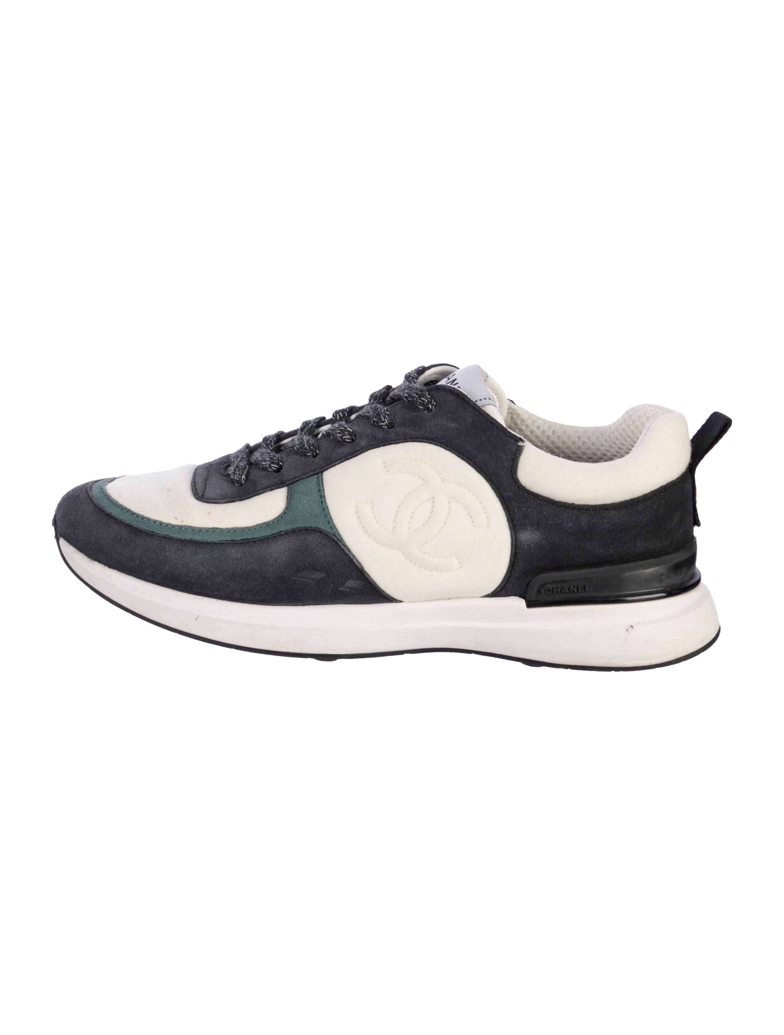 Chanel 2022 Interlocking CC Logo Sneakers