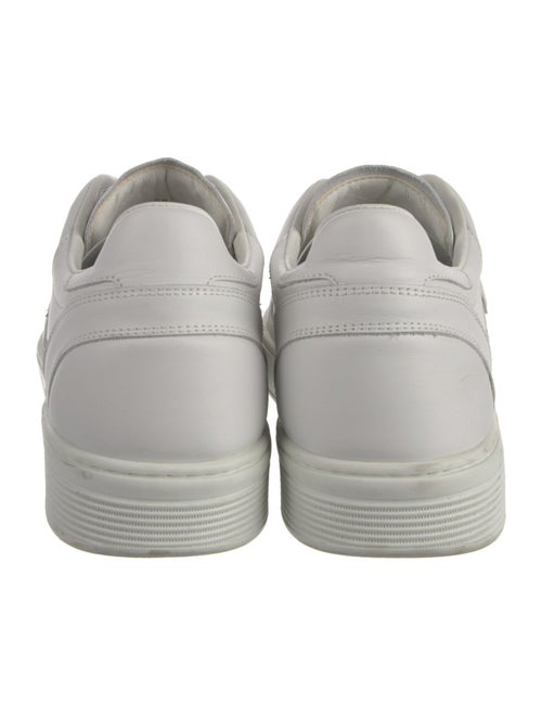 Chanel Interlocking CC Logo Leather Sneakers