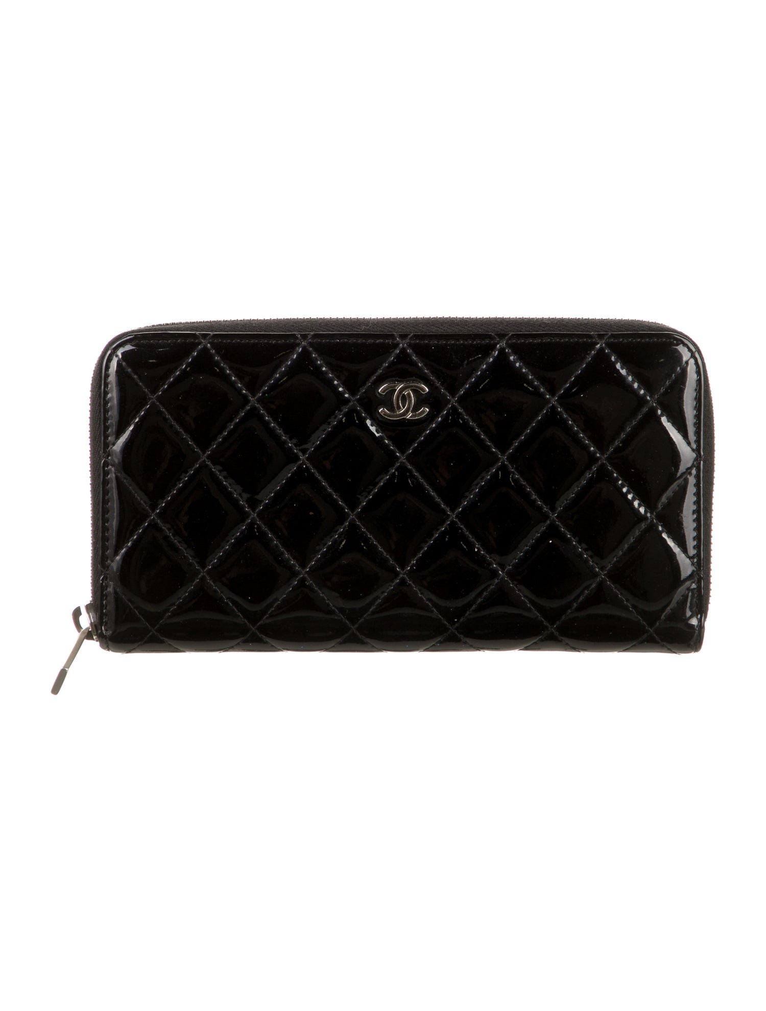 Chanel 2013-2014 L-Gusset Continental Wallet