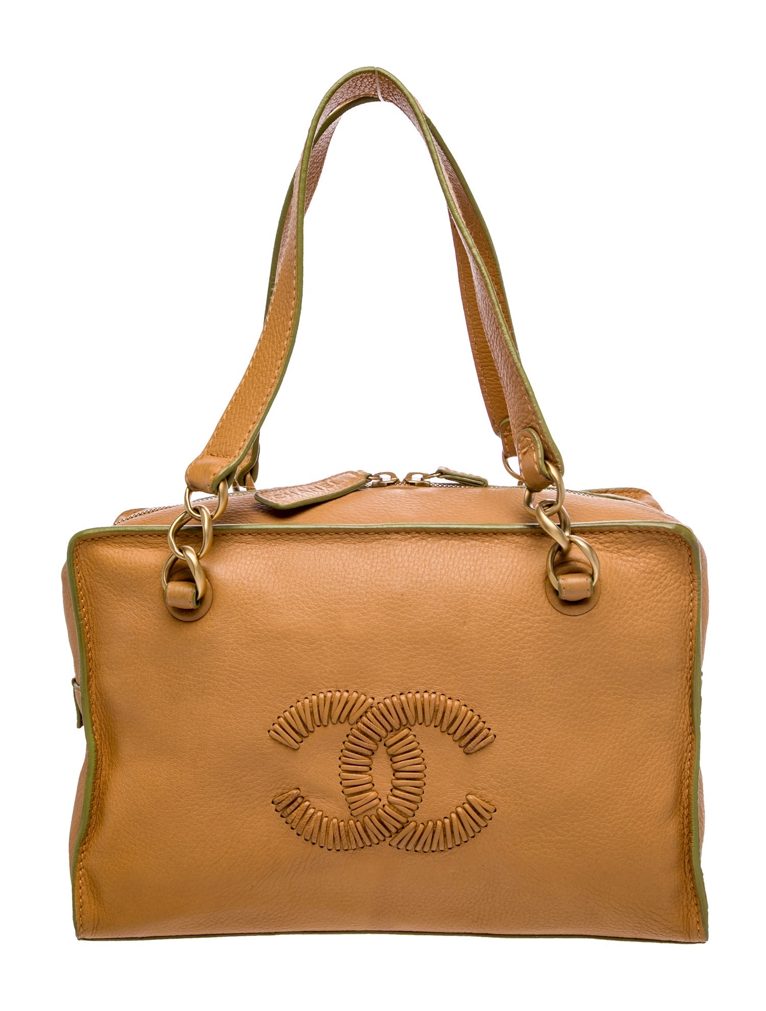 Chanel Whipstitch CC Bowler Bag