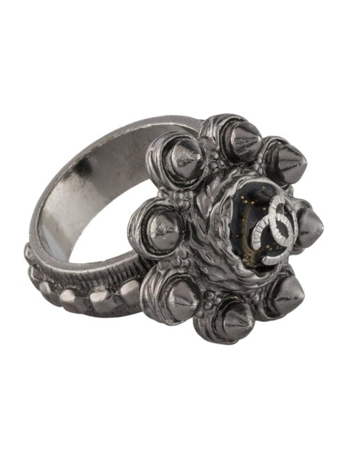 Chanel Resin CC Cocktail Ring