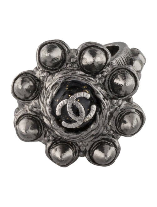 Chanel Resin CC Cocktail Ring