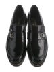 Chanel Interlocking CC Logo Patent Leather Loafers