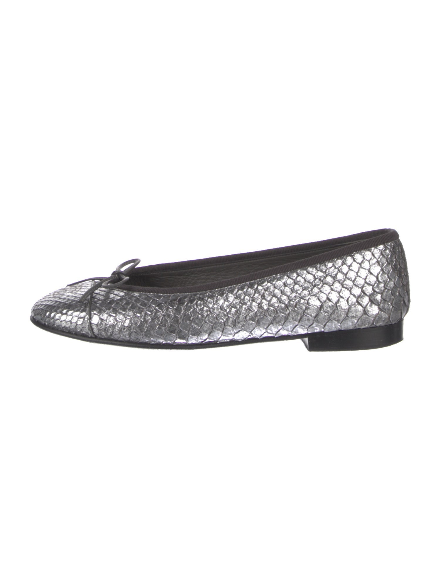 Chanel 2015 Interlocking CC Logo Ballet Flats