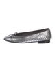 Chanel 2015 Interlocking CC Logo Ballet Flats