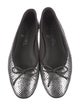 Chanel 2015 Interlocking CC Logo Ballet Flats