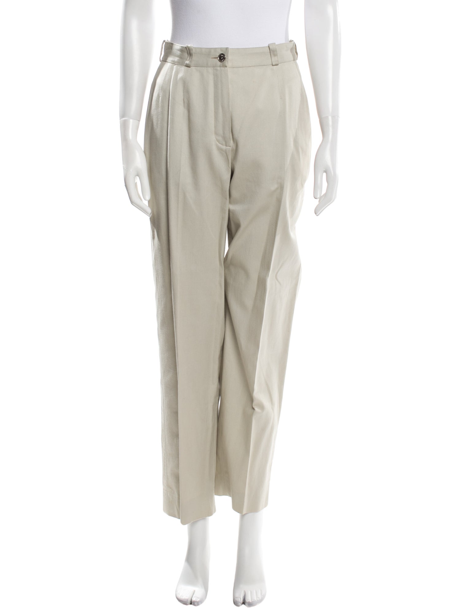 Chanel Vintage Straight Leg Pants