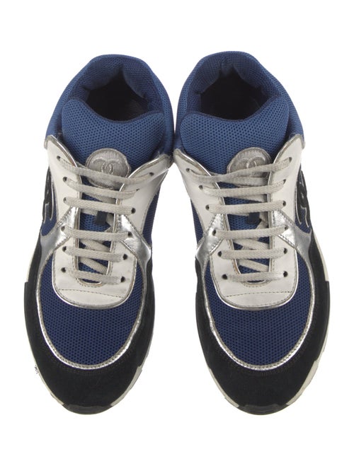 Chanel Interlocking CC Logo Mesh Sneakers