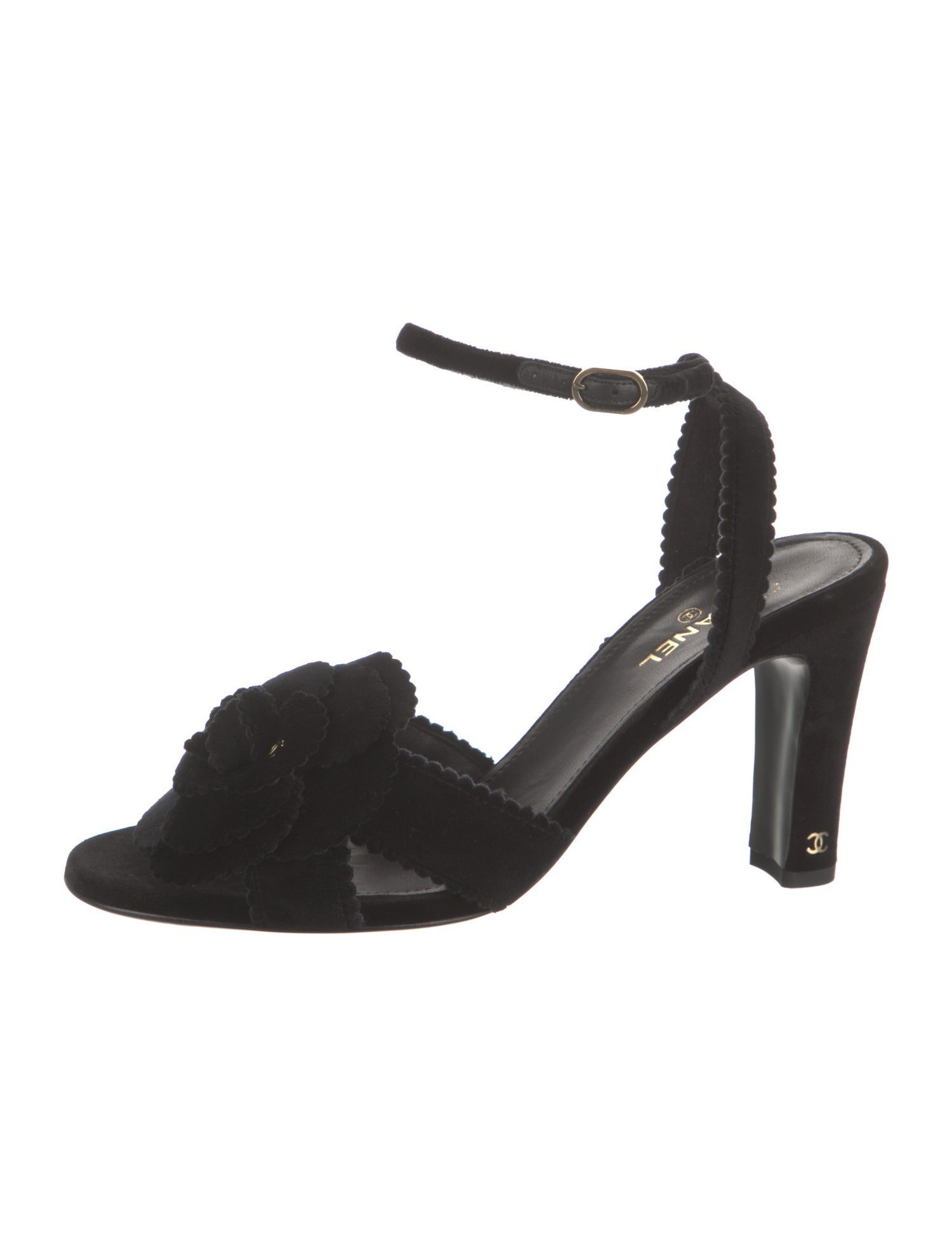 Chanel 2024 Interlocking CC Logo Sandals