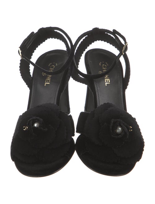 Chanel 2024 Interlocking CC Logo Sandals