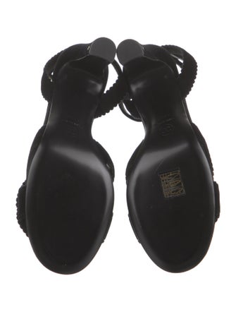 Chanel 2024 Interlocking CC Logo Sandals