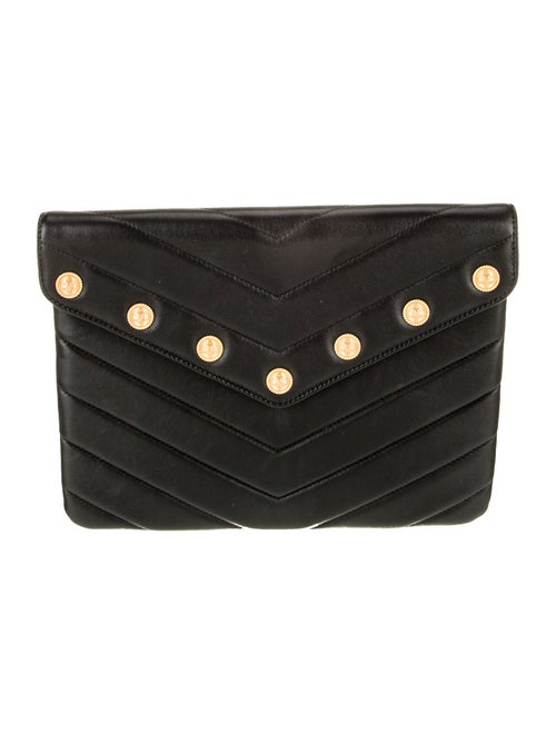 Chanel CC Button Clutch