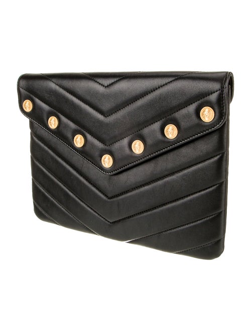 Chanel CC Button Clutch