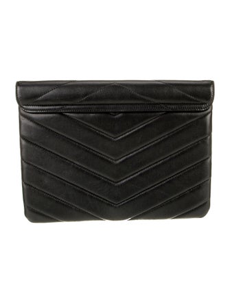 Chanel CC Button Clutch