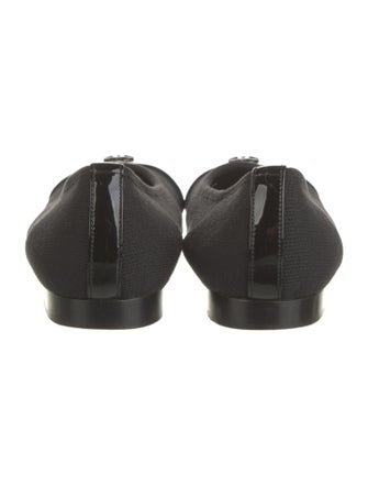 Chanel Interlocking CC Logo Ballet Flats