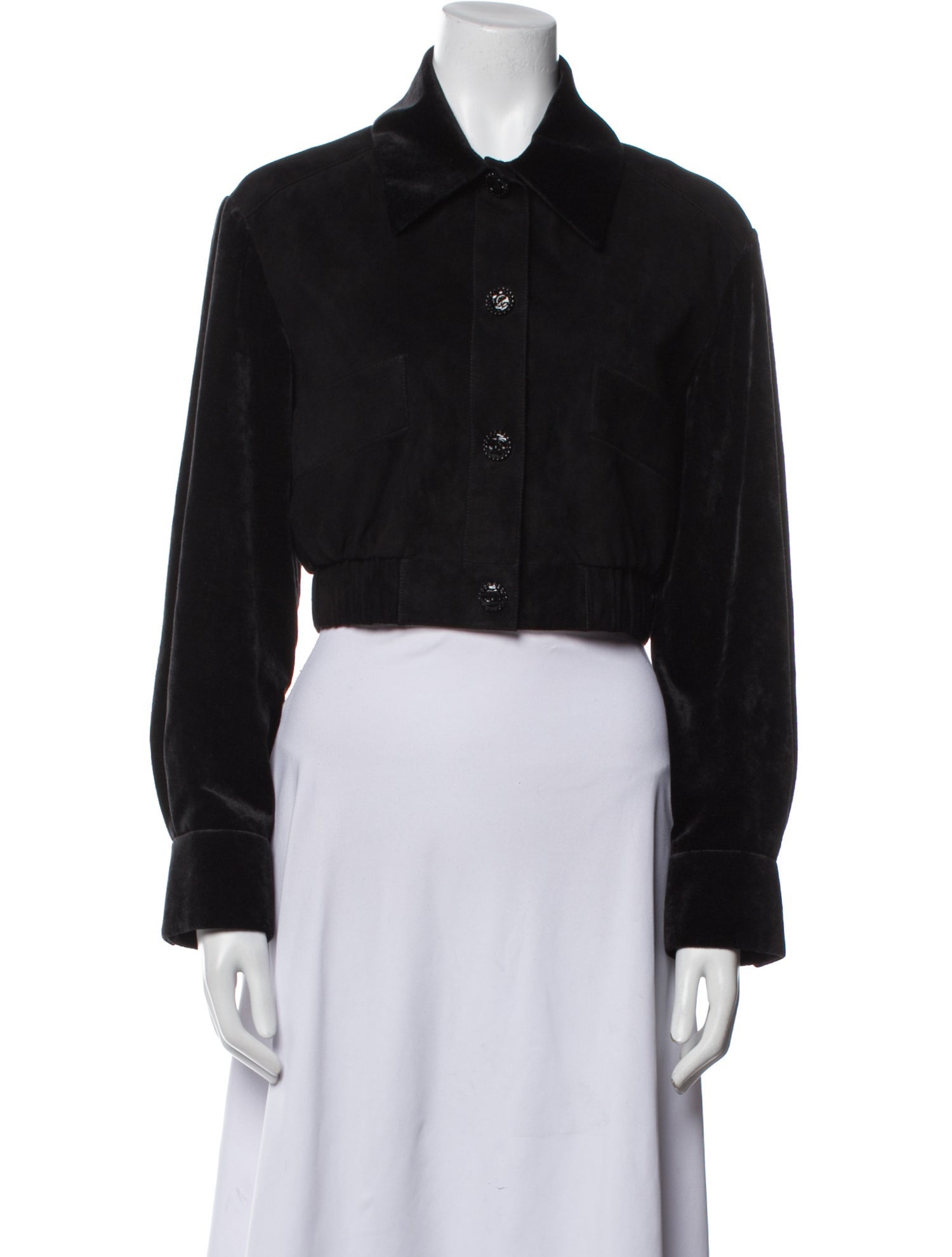 Chanel 2022 Lambskin Denim Jacket w/ Tags