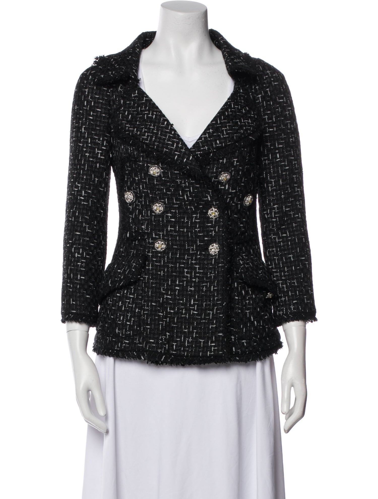 Chanel 2013 Tweed Pattern Evening Jacket
