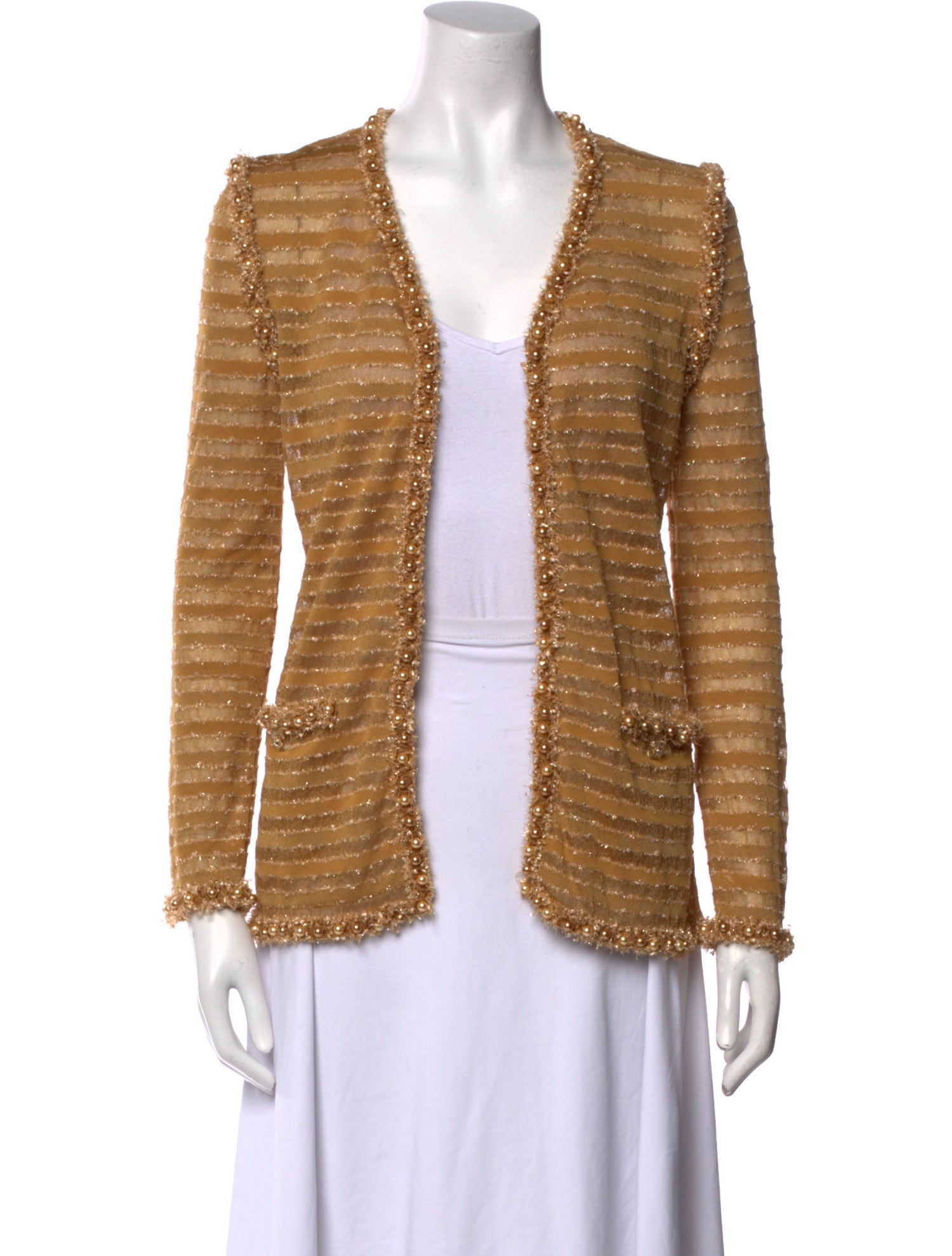 Chanel 2015 Striped Sweater