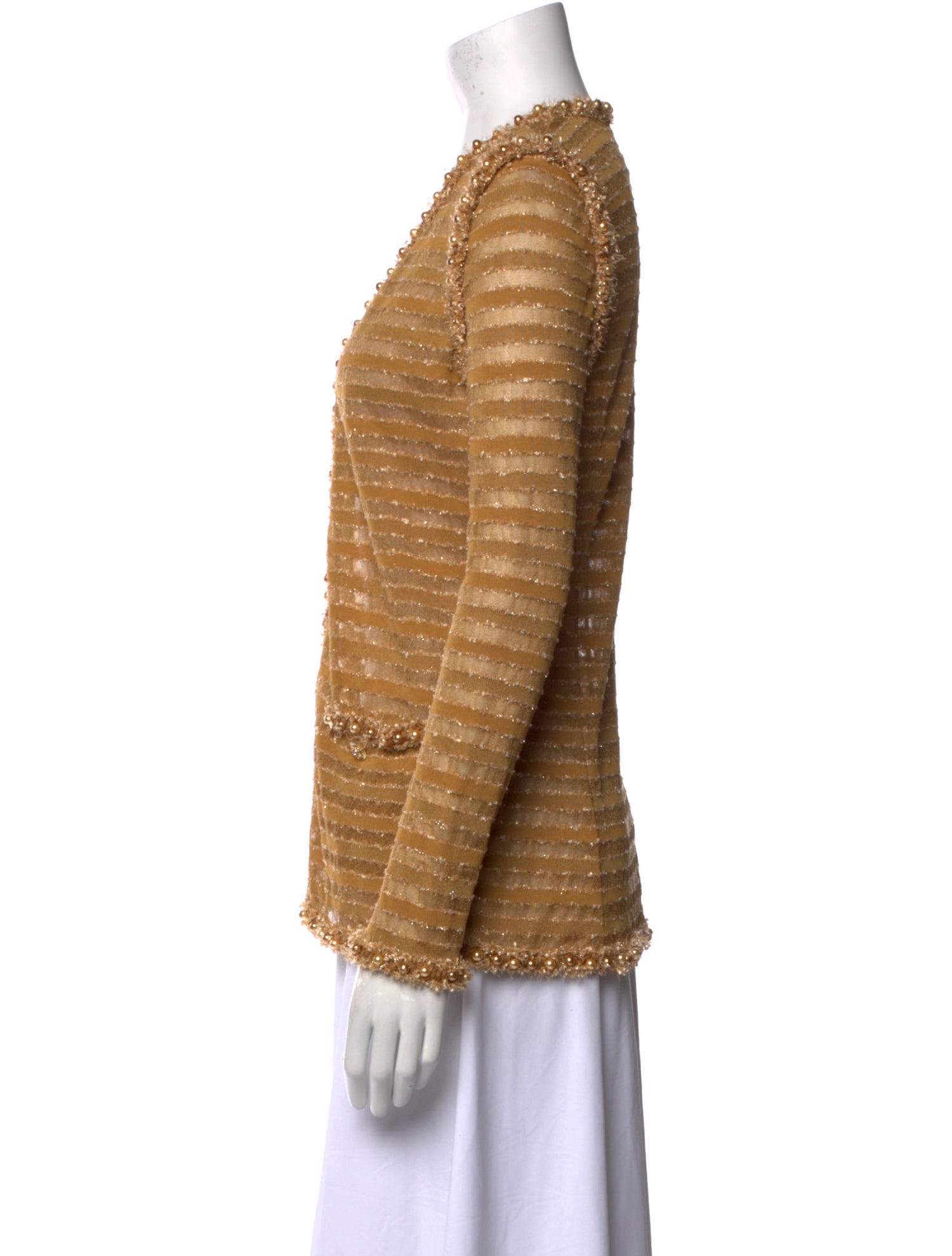 Chanel 2015 Striped Sweater