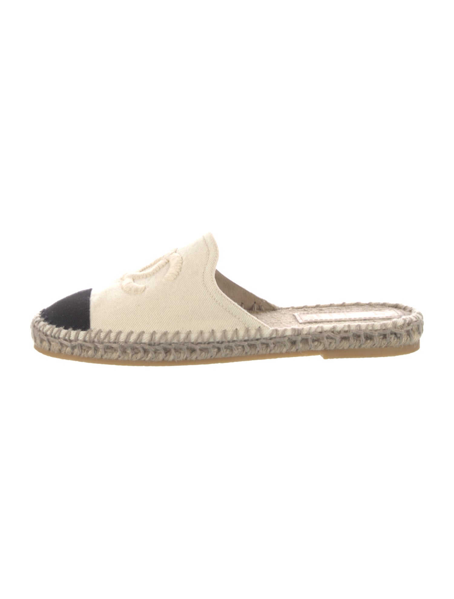 Chanel 2021 Interlocking CC Logo Espadrilles