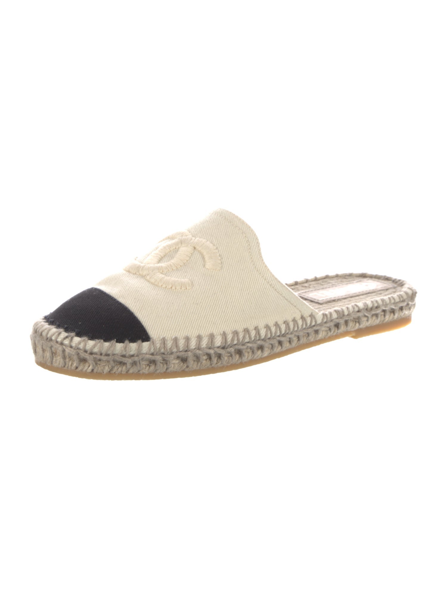 Chanel 2021 Interlocking CC Logo Espadrilles